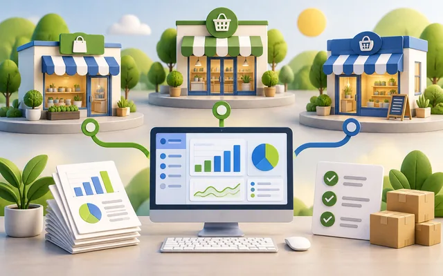 Multi-Store Reporting, Inquiry and Training Local Kit