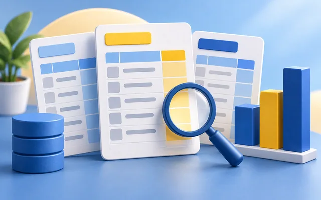 Sample CSV and JSON Data for Comparing Vendor Quotes